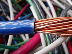 Kupfer Schrott Kabel